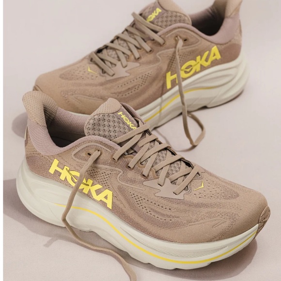 Hoka Other - Hoka Clifton 10 Sneakers Raw Linen Stone